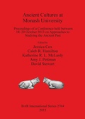 Cover: Ancient Cultures at Monash University - BAR Publishing