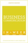 Cover: Business Communication In A Week - TEACH YOURSELF