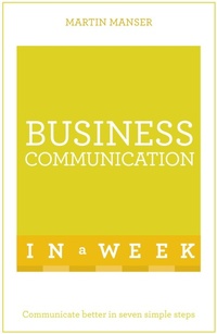 Enlarge image Cover: Business Communication In A Week - TEACH YOURSELF