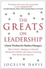 Cover: The Greats on Leadership - Nicholas Brealey Publishing