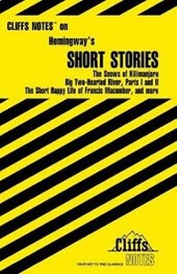 Enlarge image Cover: CliffsNotes Hemingway's Short Stories - Cliffs Notes Inc.,U.S.