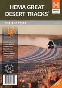 Abbildung von: Australia Great Desert Tracks East - Hema Maps Pty.Ltd