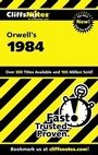 Cover: CliffsNotes on Orwell's 1984 - Cliffs Notes Inc.,U.S.