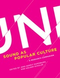 Cover: Sound as Popular Culture - MIT Press