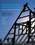 Cover: Building Successful Online Communities - MIT Press