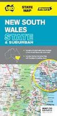 Abbildung von: UBD Gregorys New South Wales Map 270 25th - UBD Gregory's