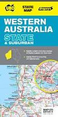 Abbildung von: Western Australia State & Suburban Map 670 14th ed - UBD Gregory's