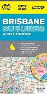 Abbildung von: Brisbane Suburbs & City Centre Map 418 7th ed - UBD Gregory's