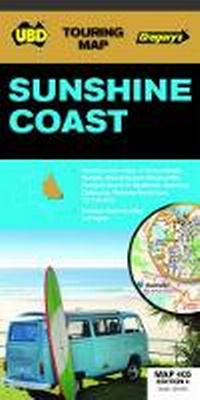 Abbildung von: Sunshine Coast Map 405 6th ed - UBD Gregory's