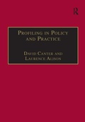 Cover: Profiling in Policy and Practice - Ashgate Publishing Limited
