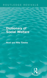 Enlarge image Cover: Dictionary of Social Welfare - Routledge