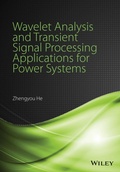 Cover: Wavelet Analysis and Transient Signal Processing Applications for Power Systems - Wiley