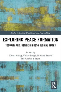 Enlarge image Cover: Exploring Peace Formation - Routledge
