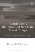 Cover: Human Rights Obligations of Non-State Armed Groups - Hart Publishing
