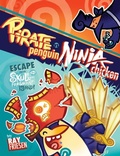 Cover: Pirate Penguin vs Ninja Chicken Volume 2: Escape From Skull-Fragment Island! - Top Shelf Productions