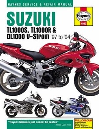 Abbildung von: Suzuki TL1000S/R & DL1000 V-Strom (97 - 04) Haynes Repair Manual - J H Haynes & Co Ltd