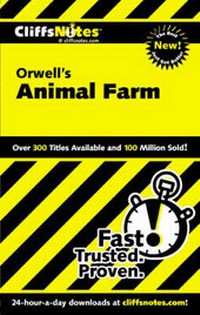 Enlarge image Cover: CliffsNotes on Orwell's Animal Farm - Cliffs Notes Inc.,U.S.