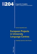 Cover: European Projects in University Language Centres - Peter Lang Verlag