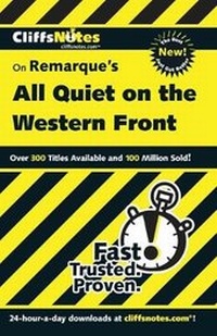 Enlarge image Cover: Notes on Remarque's "All Quiet on the Western Front" - Cliffs Notes Inc.,U.S.