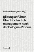 Cover: Bildung anf&uuml;hren - transcript
