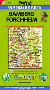 Abbildung von: Bamberg - Forchheim - Fritsch Landkartenverlag