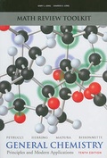 Cover: Math Review ToolKit for General Chemistry - Pearson