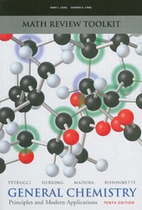 Enlarge image Cover: Math Review ToolKit for General Chemistry - Pearson