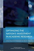 Cover: Optimizing the Nation's Investment in Academic Research - National Academies Press