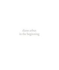 Cover: diane arbus - Yale University Press