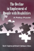 Cover: Decline in Employment of People with Disabilities - WE Upjohn Institute