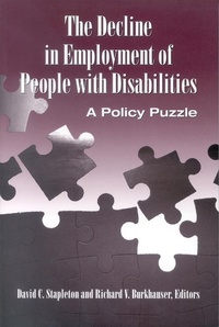 Enlarge image Cover: Decline in Employment of People with Disabilities - WE Upjohn Institute