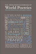 Cover: The Princeton Handbook of World Poetries - Princeton University Press