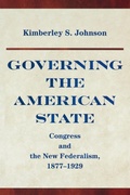 Cover: Governing the American State - Princeton University Press