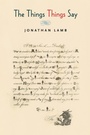 Cover: The Things Things Say - Princeton University Press