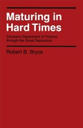 Cover: Maturing in Hard Times - De Gruyter