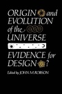 Cover: Origin and Evolution of the Universe - De Gruyter