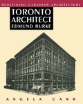 Cover: Toronto Architect Edmund Burke - De Gruyter