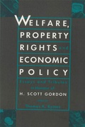 Cover: Welfare, Property Rights and Economic Policy - MQUP