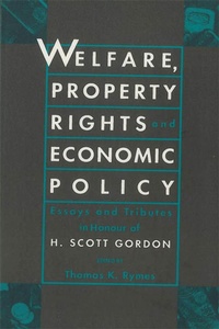 Enlarge image Cover: Welfare, Property Rights and Economic Policy - MQUP