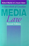 Cover: Sourcebook of Canadian Media Law - McGill-Queen's University Press