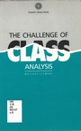 Cover: Challenge of Class Analysis - McGill-Queen's University Press