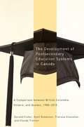 Cover: The Development of Postsecondary Education Systems in Canada - De Gruyter