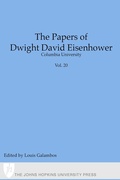 Cover: The Papers of Dwight David Eisenhower - Johns Hopkins University Press
