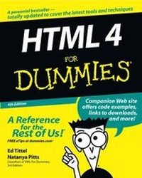 Enlarge image Cover: HTML 4 For Dummies - Hungry Minds Inc,U.S.