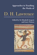 Cover: Approaches to Teaching the Works of D H Lawrence - Modern Language Association of America