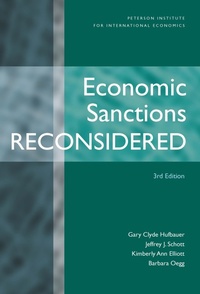 Enlarge image Cover: Economic Sanctions Reconsidered - Peterson Institute for International Economics
