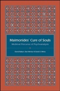 Cover: Maimonides' Cure of Souls - De Gruyter