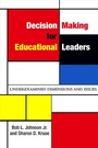 Cover: Decision Making for Educational Leaders - De Gruyter