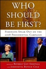 Cover: Who Should Be First? - State University of New York Press