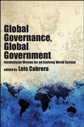 Cover: Global Governance, Global Government - De Gruyter